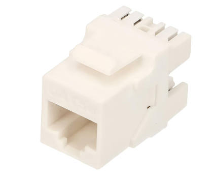 Akcesorium do szafy RACK ExtraLink  Moduł keystone port RJ45 UTP 5e (biała)